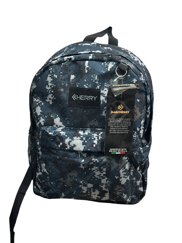 Producto - Mochila deportiva BagCherry azul gris y verde