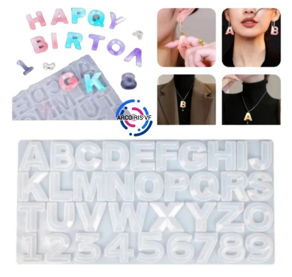 Producto - Molde Letras Alfabeto Diamante