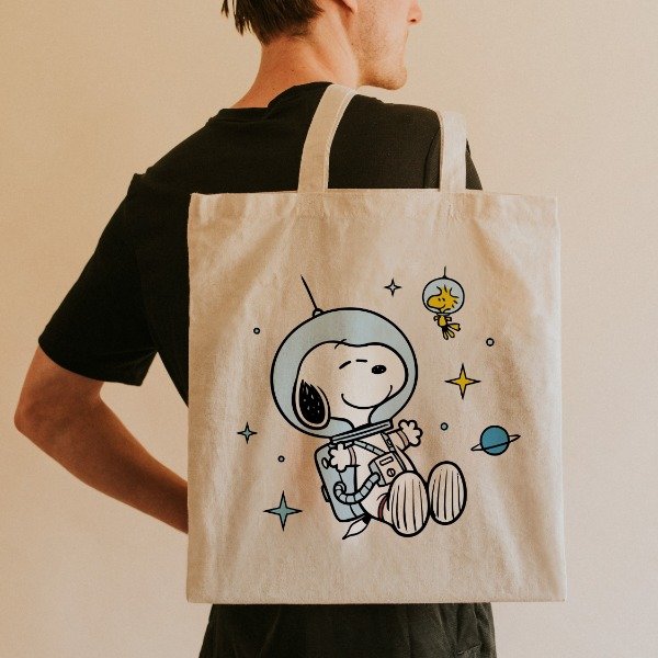 Producto - Tote Bag Snoopy Astronauta