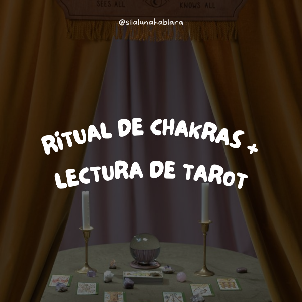 Producto - Analísis de cada chakra con velas + tarot