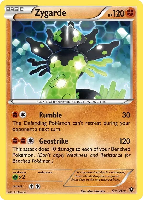 Producto - Zygarde - 53/124 - Fates Collide