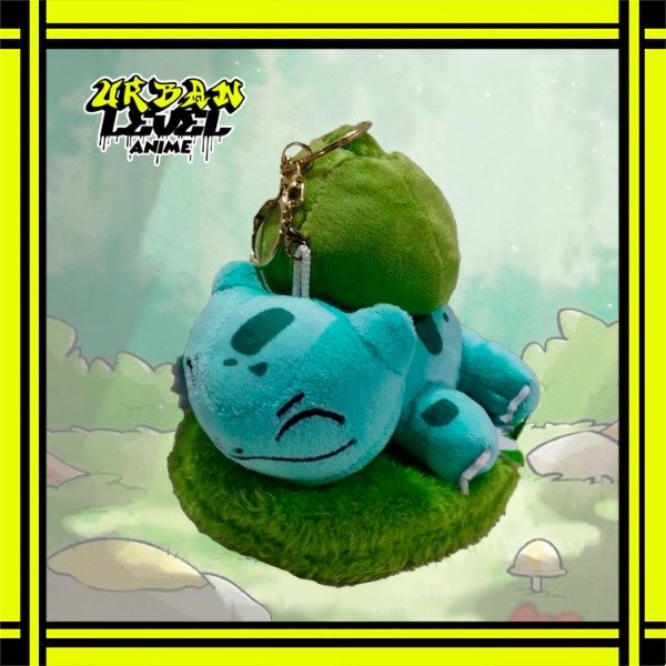 Producto - Llavero Peluche Bulbasaur Acostado - Pokémon