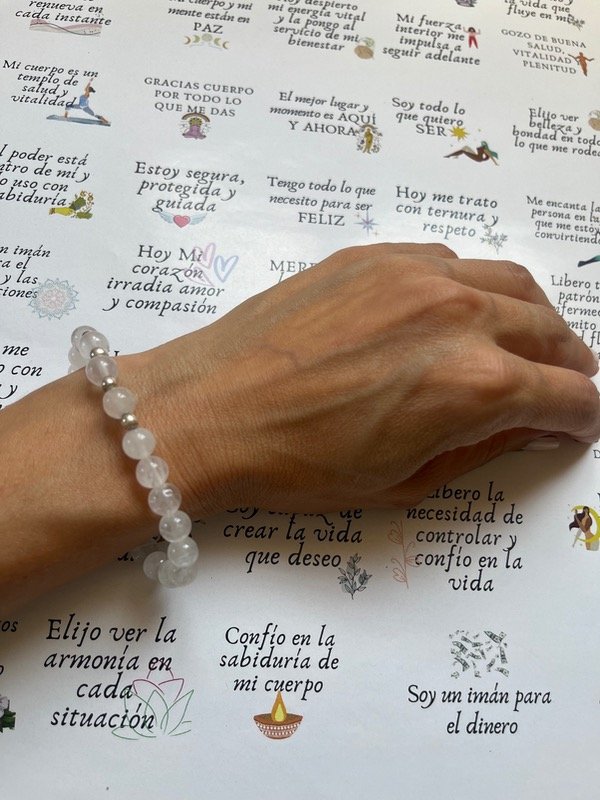 Producto - Pulseras de piedras ágatas con plata 925 - ver variedad en fotos -