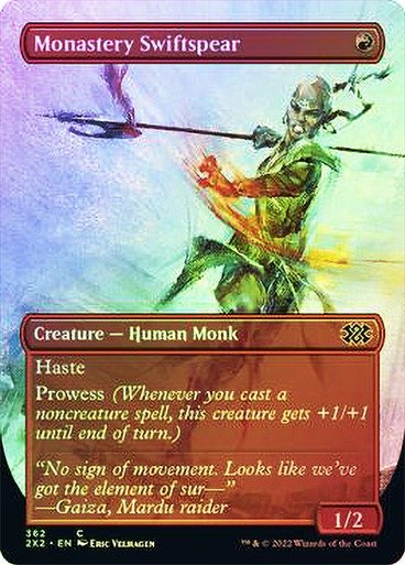 Producto - Monastery Swiftspear (Borderless Foil)