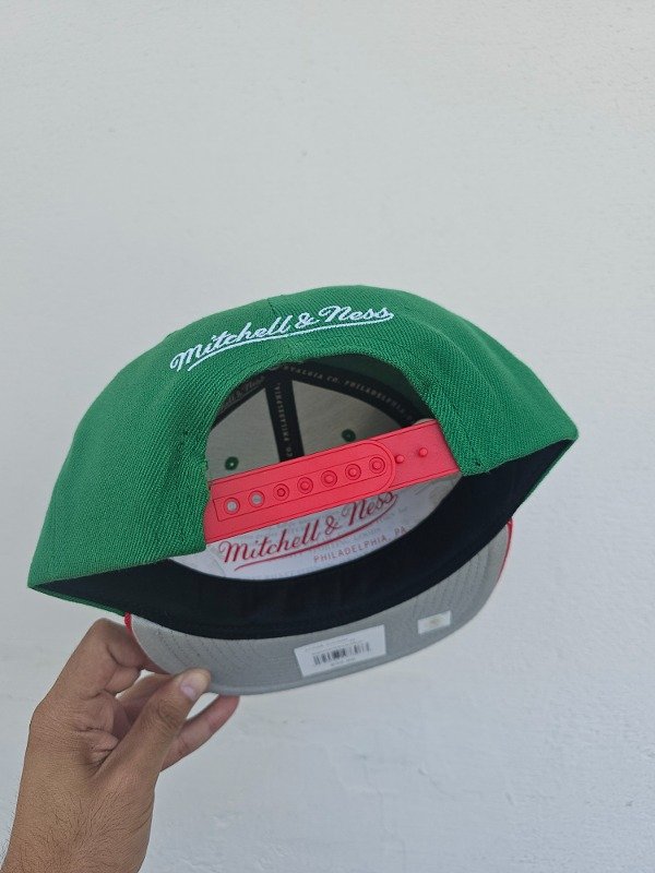 Milwaukee Bucks duo tone 40th anniversary NBA snapback de Mitchell And Ness — imagen 5