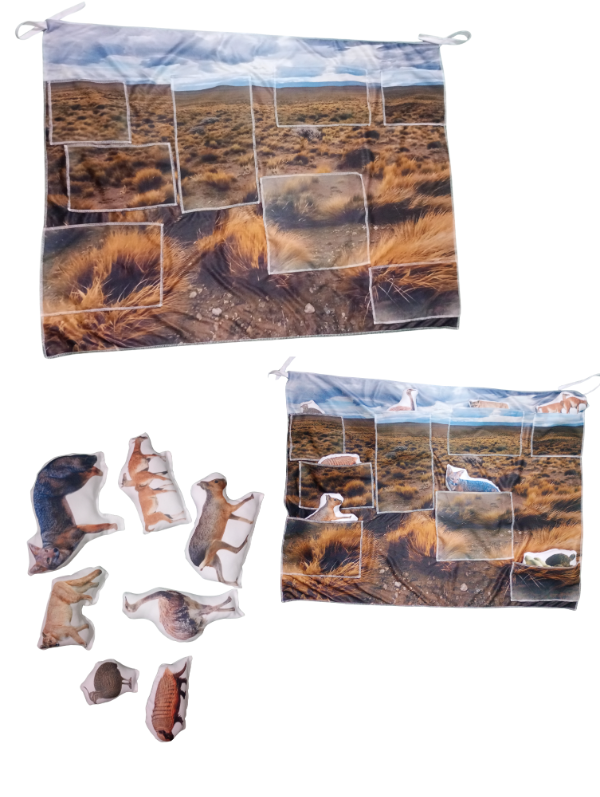 Producto - Telón con bolsillos Patagonia Puerto Madryn - 0