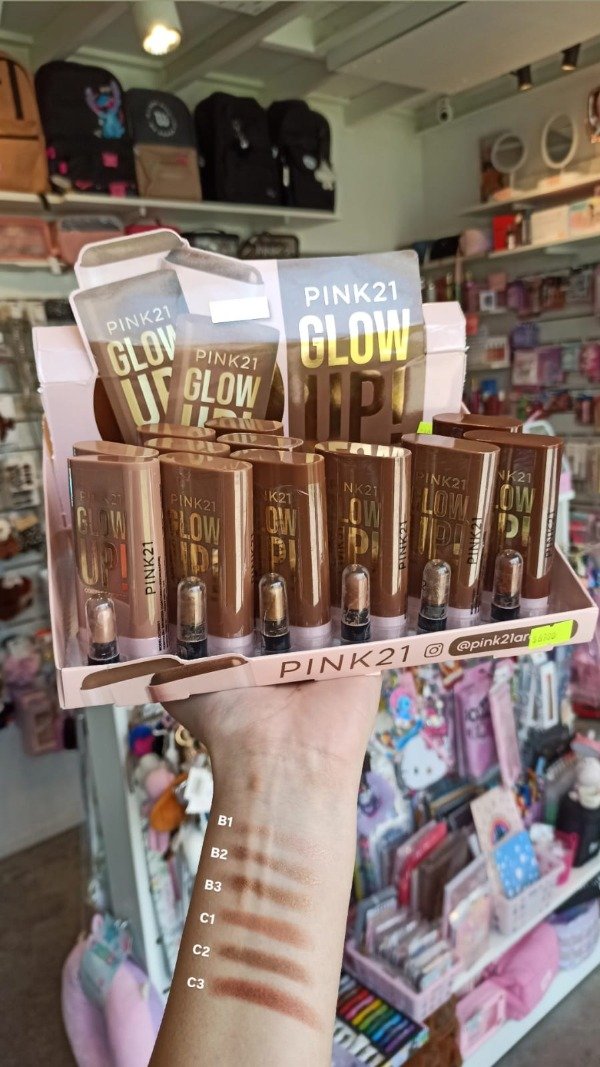 Producto - Bronzer y contorno Glow up! Pink 21