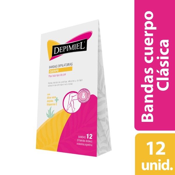 Producto - Bandas Depilatorias Facial Depimiel