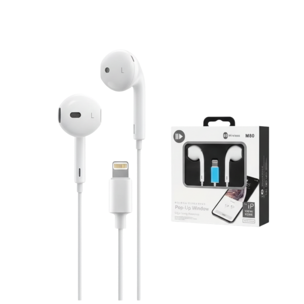 Producto - Auricular EarPod M80 Conector Lightning