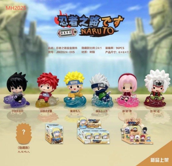 Producto - Caja sorpresa mini diorama Naruto