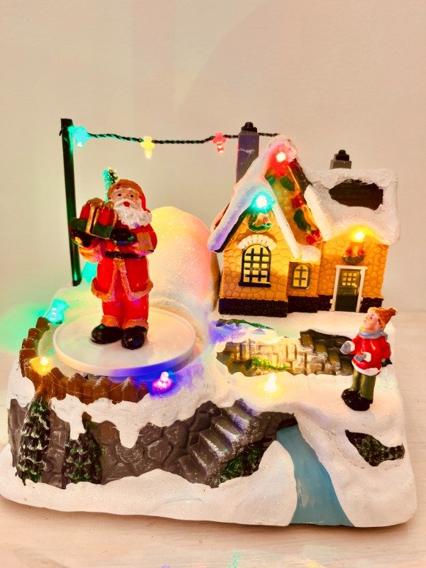 Producto - Villa Navideña Luces, Movimiento y Musica Divina 72.250 Transfer Envio Gratis