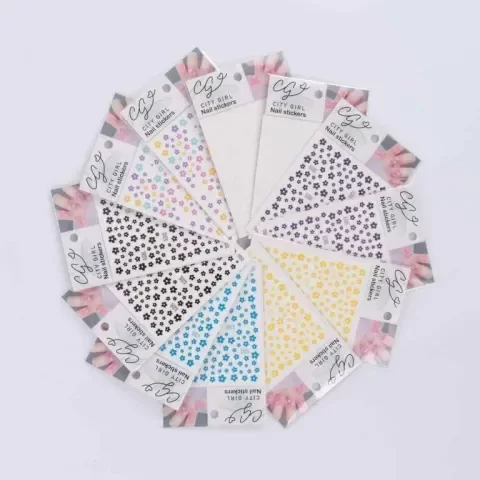Producto - STICKERS FLORES CITY GIRL
