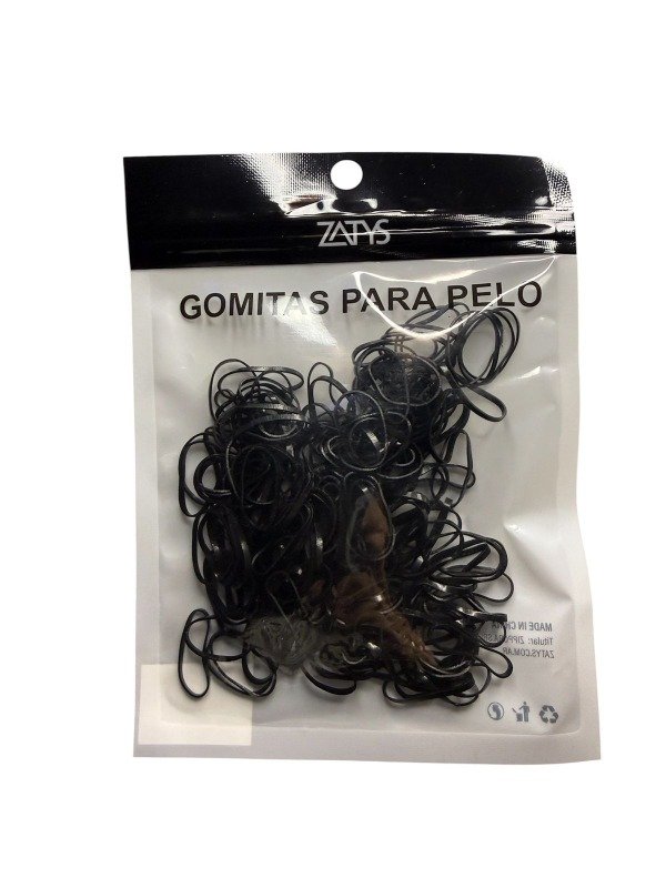 Producto - Gomitas Elasticas Invisibles Para Pelo Pack X100 Unds Zatys