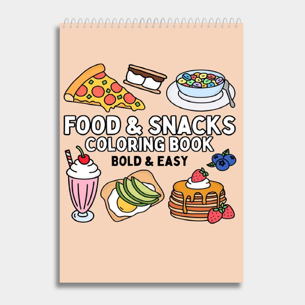 Producto - Food And Snacks - Libro Anillado - A4