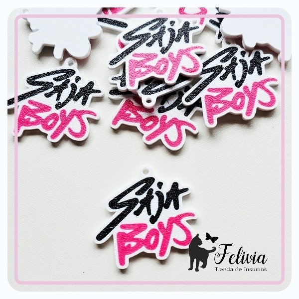 Producto - Dije Saja Boys 3D