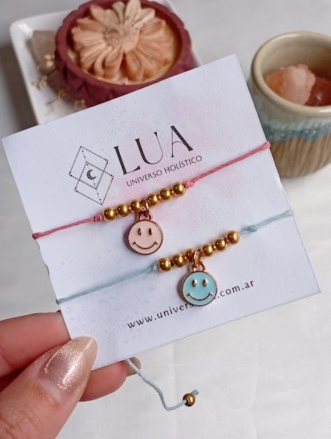Producto - Par pulseras smile