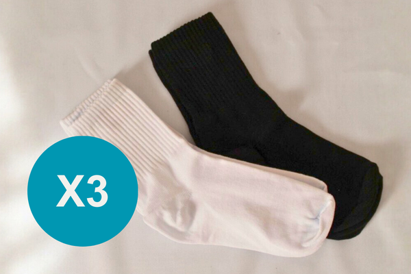 Producto - Pack X3 Medias 3/4 Lisas