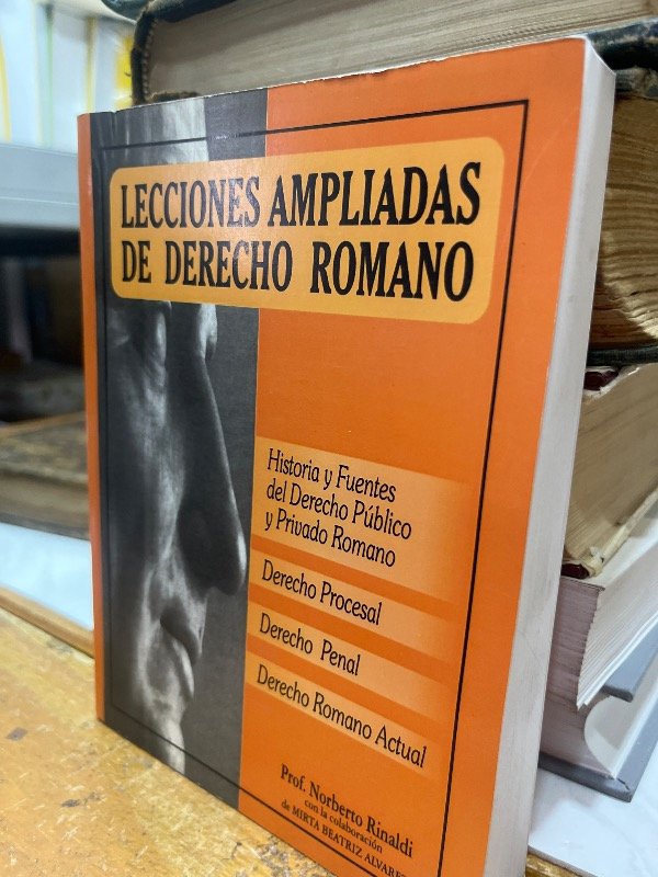 Producto - Lecciones ampliadas de derecho romano. Rinaldi - 2