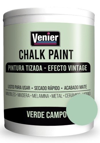 Producto - CHALK PAINT VERDE CAMPO X 1 litro VENIER