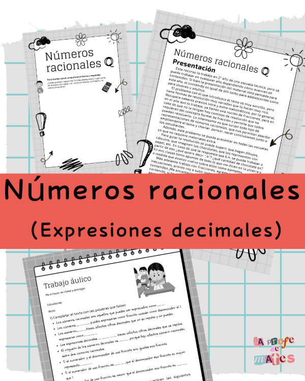 Producto - Números racionales - Expresiones decimales