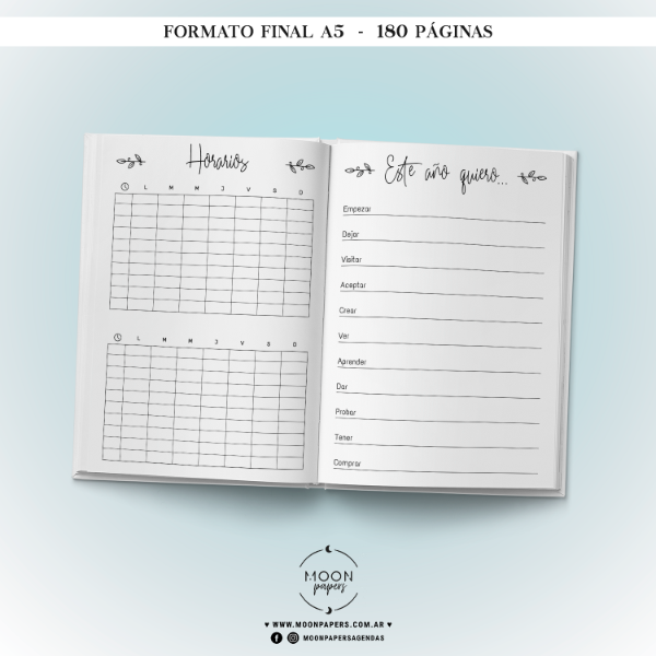 Producto - Agenda Planner 2027 - Botánica - 5