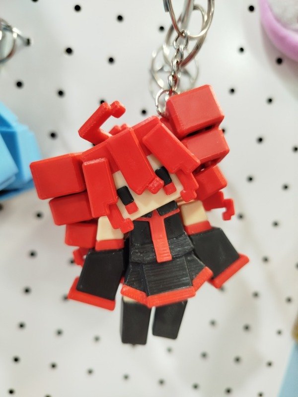 Producto - LLAVERO 3D KASANE TETO VOCALOID