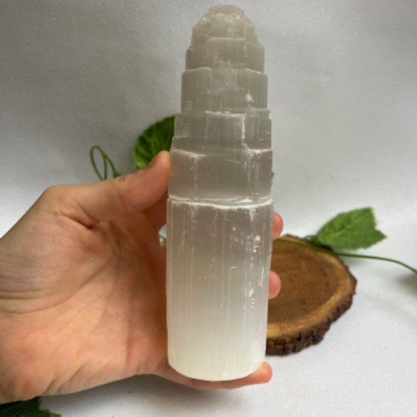 Producto - Torre de Selenita 15cm