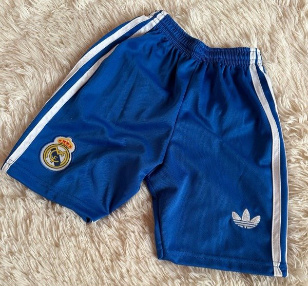 Producto - Shorts Real Madrid Alternativo Temporada 2025/2026 Niño