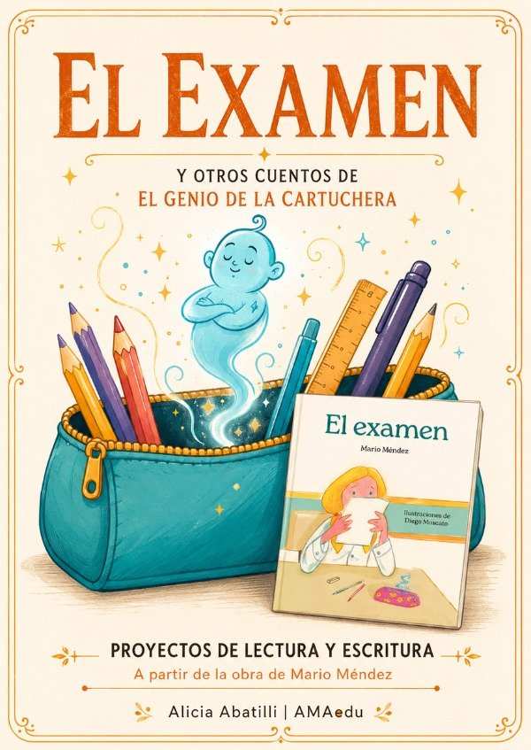 Producto - Lectura EL EXAMEN - EL GENIO DE LA CARTUCHERA (M. Méndez)