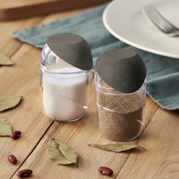 Producto - LINEA GRANITO - SET DE SALERO Y PIMENTERO PLASTICO - 2