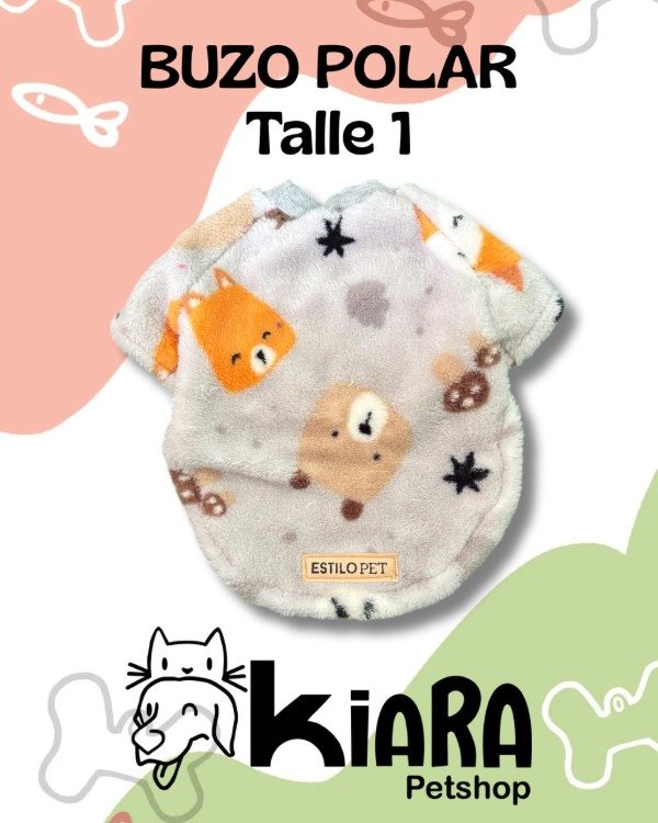 Producto - Buzo Polar para Perros Chicos o Gatos