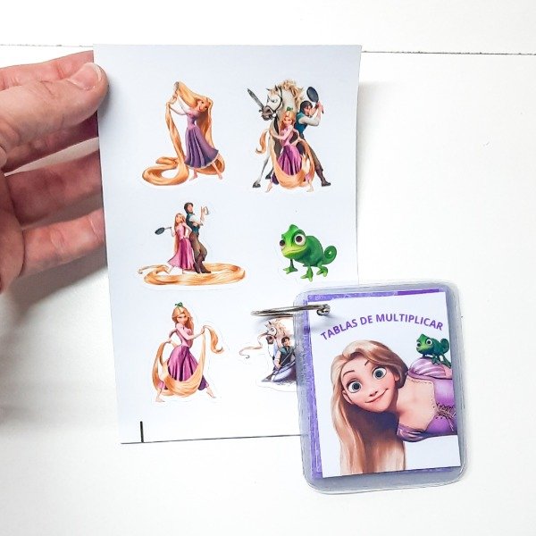 Producto - Tablas de multiplicar Rapunzel