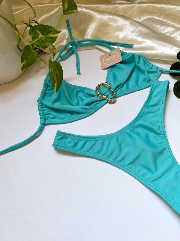 Producto - Bikini Carmela TURQUESA T.85