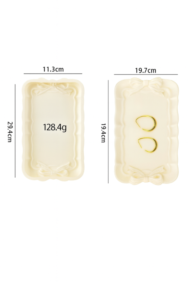 Producto - Bandeja Rectangular con Moños