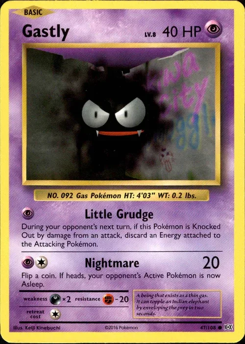 Producto - Gastly - 47/108 - Evolutions