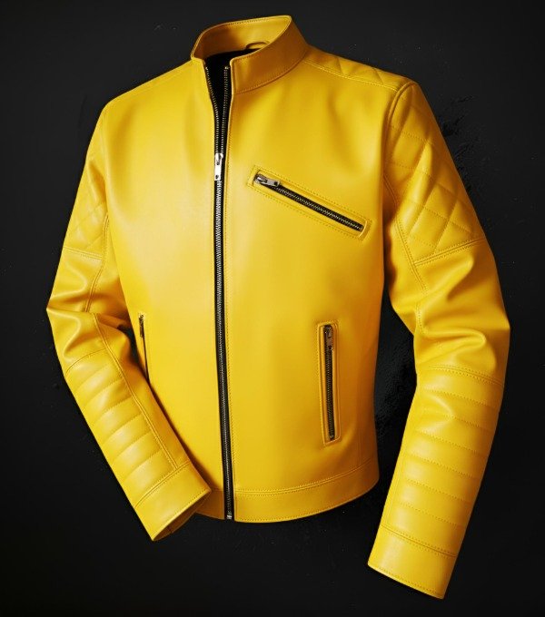 Producto - Campera Yellow Soul Cuero Eco Ahle