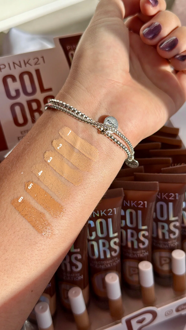 Producto - Base efecto matte foundation pink 21 - 1