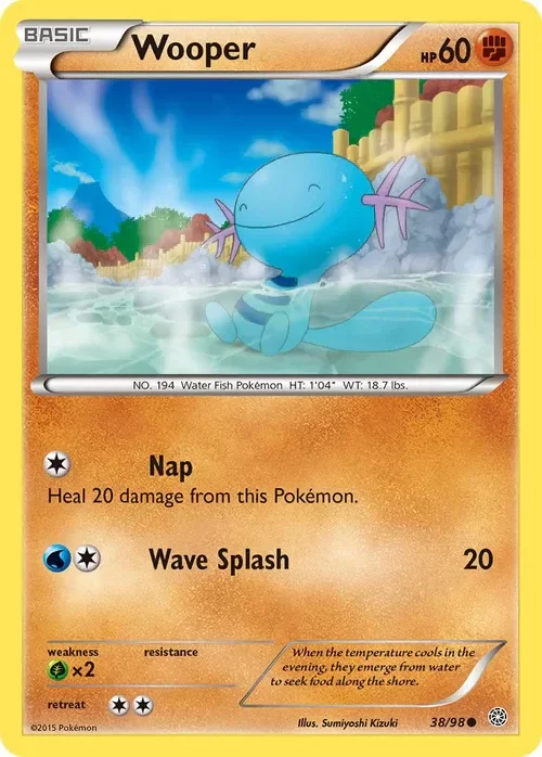 Producto - Wooper - 38/98 - Ancient Origins