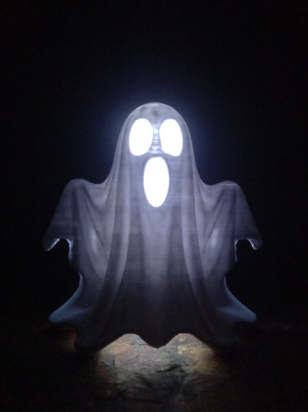 Producto - Fantasma Halloween con luz LED - 2