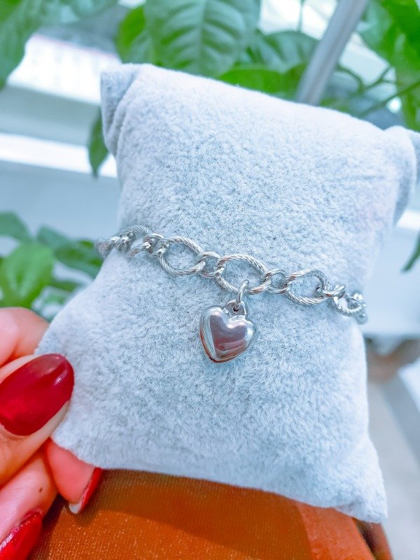 Producto - Pulsera corazon inflado  AQ
