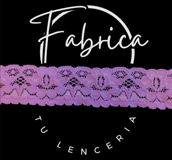 Producto - PFV35 - Puntilla fina Lavanda 3 cm