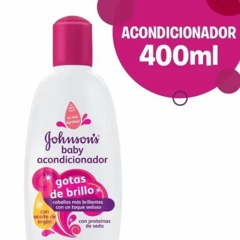 Producto - Acondicionador Johnson Gotas de Brillo x 400 ml