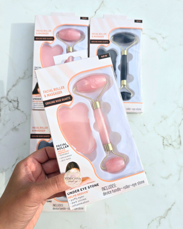 Producto - Set roller + gua sha plástico x2u