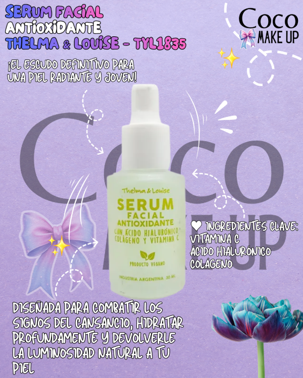 Producto - SERUM FACIAL ANTIOXIDANTE - THELMA Y LOUISE - TYL1835