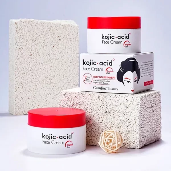Producto - Crema facial de Ácido Kójico aclarante e iluminadera - GuanJing Beauty