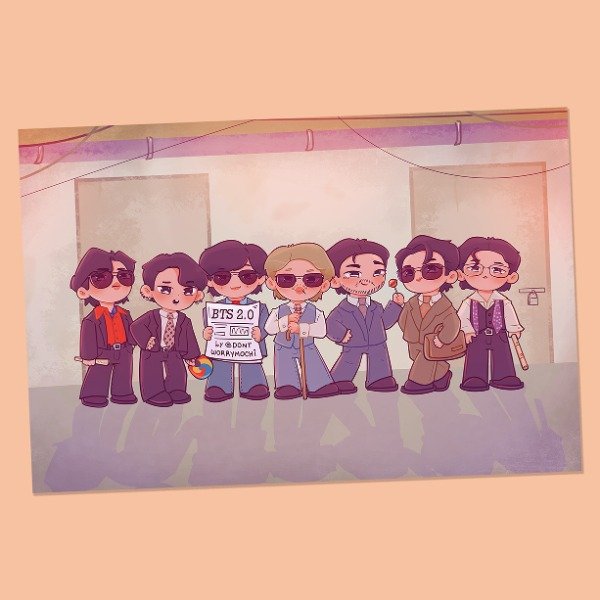Producto - Póster A4 - BTS 2.0