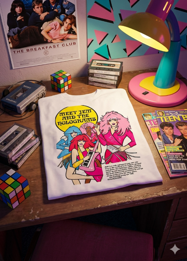 Producto - Remera Mujer Jem Holograms