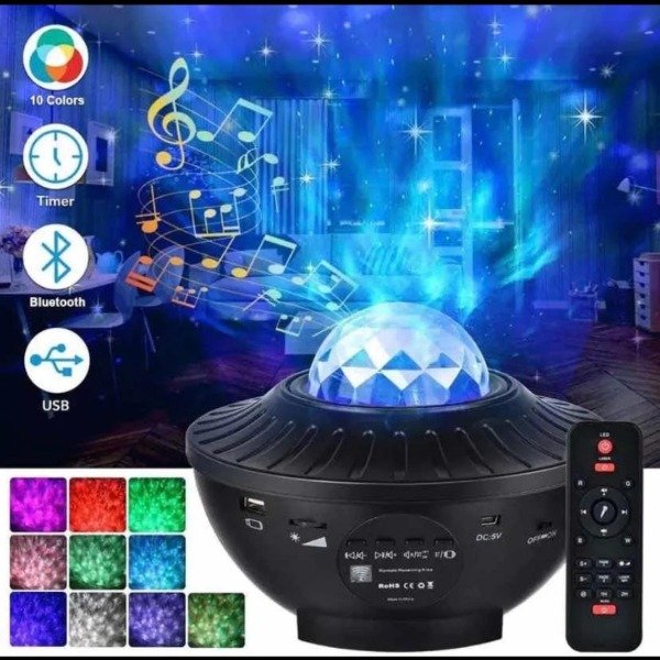 Producto - Proyector de Luz Estelar y Reproductor de Sonido