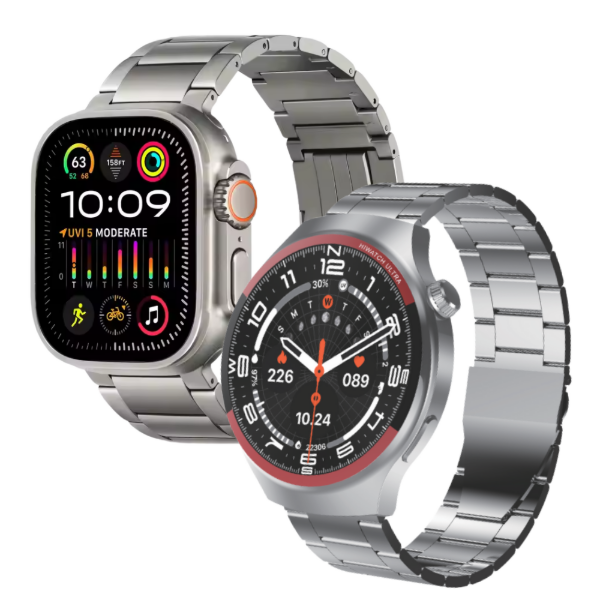 Producto - Smartwatch Ultra 3 mas Watch 4 Pro Metálicos mas 7 Correas Intercambiables