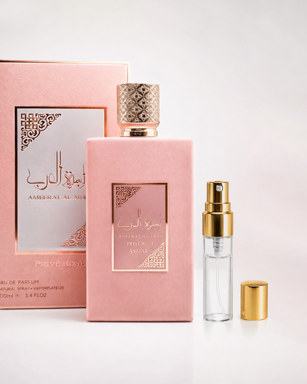 Producto - Prive Rose, Decant 5ml - Lattafa